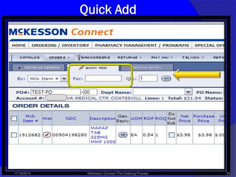 mckesson supply ordering.